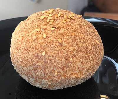Pão de hambúrguer - keto cetogênico