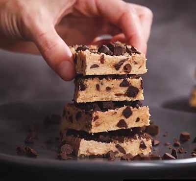 Torrone de castanhas low-carb