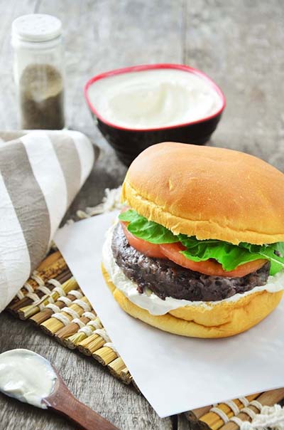 Hamburguer de feijão