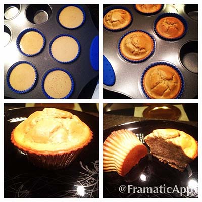 Muffins de canela