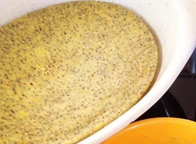 Panqueca de micro-ondas