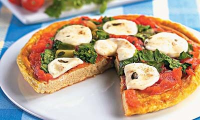 Pizza de omelete
