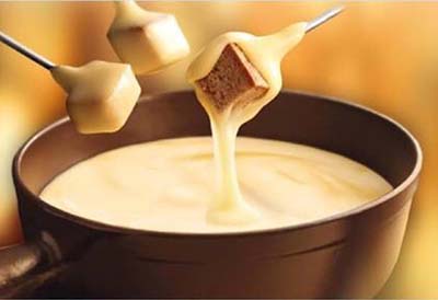 Fondue fit de queijo